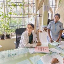 Dr. Y.S.Madhavi advising the patients