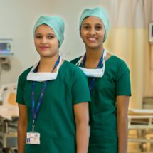 Our Nursing Staff welcomes you with a smile Our Nursing Staff welcomes you with a smile